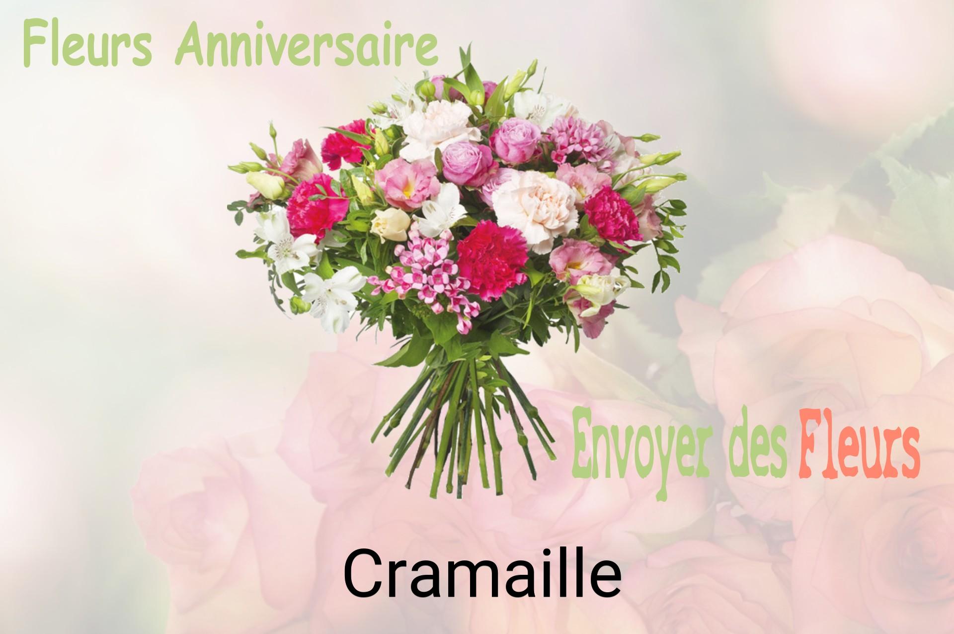 Bouquet de fleurs d’anniversaire livré à Cramaille